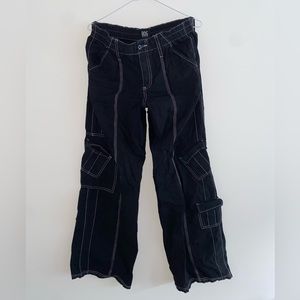 Black cargos - brand BDG - size small